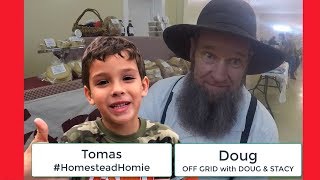 Tomas of AldermanFarms Interviews Doug of OFF GRID with DOUG & STACY