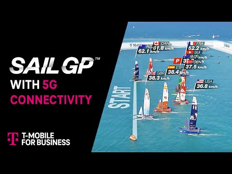 SailGP and T-Mobile Leverage 5G to Improve Fan and Athlete Experiences