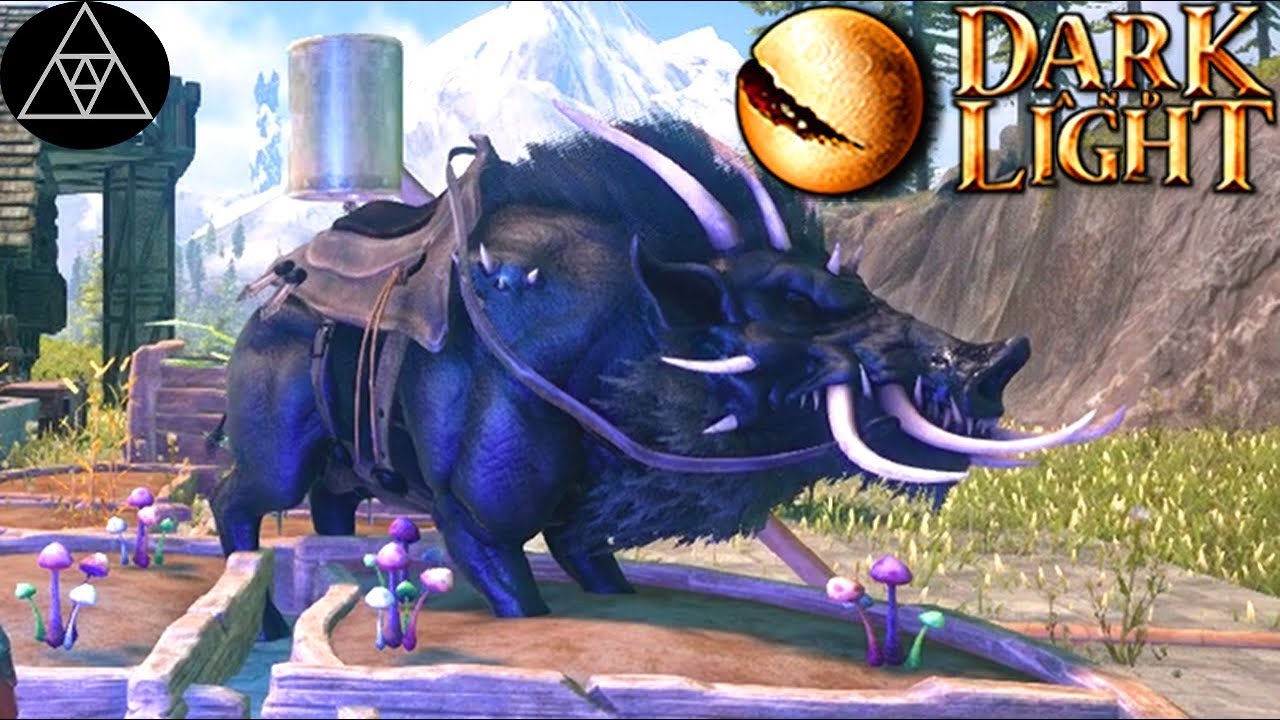 Dark and Light (DnL) #19 ► Hubert unser Trüffel-Schwein! Pilzfarm! Dark and Light Gameplay!