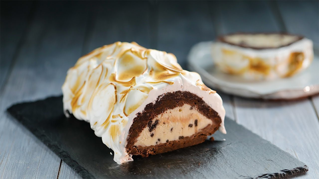 How to Make Cookies and Cream Baked Alaska 