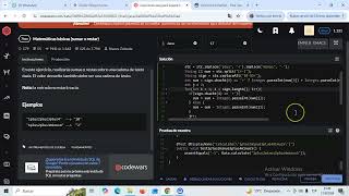 Codewars | Matemáticas básica (sumar o restar)