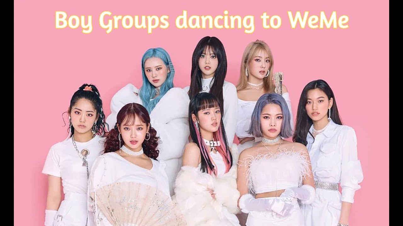 Men in Kpop dancing & singing to Weki Meki (Mirae, Astro, Day6, Pentagon, BTS, Stray Kidz etc)