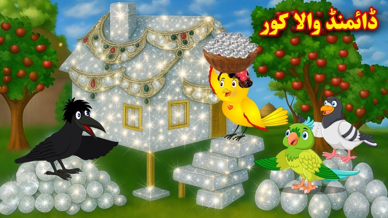 Magical Diamond House | Pashto Cartoon | Pashto Kahani | Pashto Moral Story 2025 | Kashif's Cartoon
