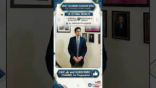 Meet Shabbir Hussain (IRS) 81st Position in CSS-2025 #fpsc #css #IRS #PPSC #Toppers #viralvideos #gk