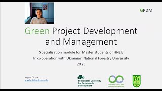 GPDM module presentation 2023