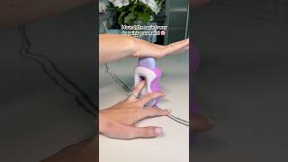 I tried the viral manicure machine!! DIY spring #coachella nails!! #shorts #review