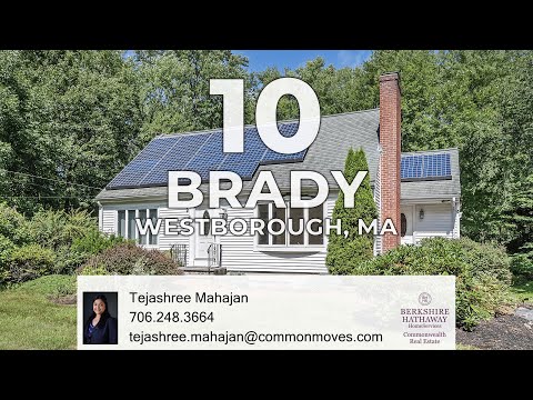 10 Brady Road Ext, Westborough, MA home video tour