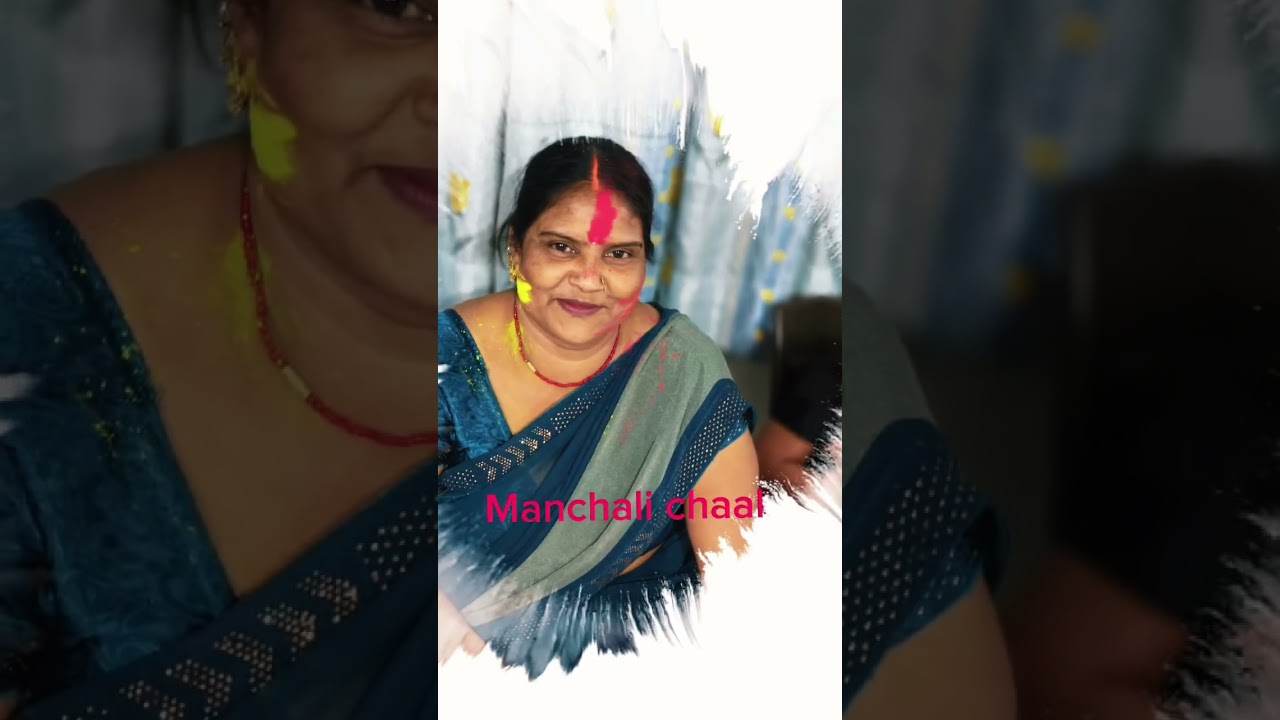 Haoli festival😁🎎✨All family members enjoy colourful Holi💟|# photo pose#|