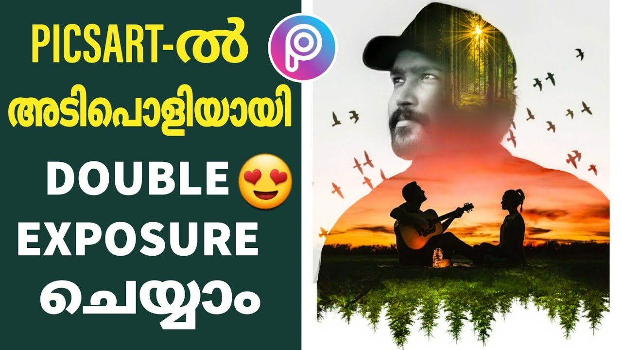 Double exposure in picsart || picsart editing tutorial || android edits