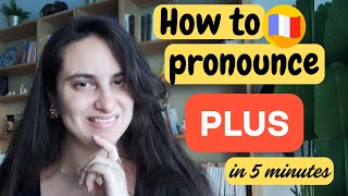 HOW TO PRONOUNCE PLUS IN FRENCH - QUICK & EASY #frenchlesson #frenchpronunciation Profile