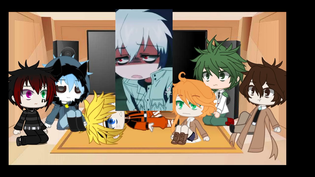 |Реакция разных аниме персонажей на тт|~1-?|Слуга вампир - YouTube