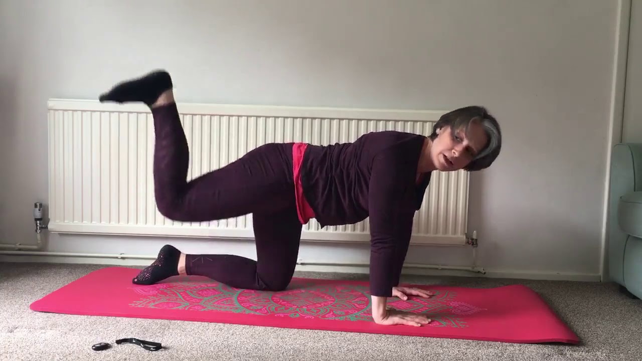 Pilates at home - back strengthener and glutes