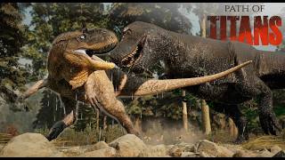 Stop Underestimating Metri - Path of Titans Metriacanthosaurus Combat