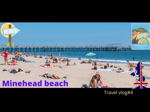Minehead beach tour | Somerset | Gopro hero 9 | Travel vlog#4 | Cinematic video |