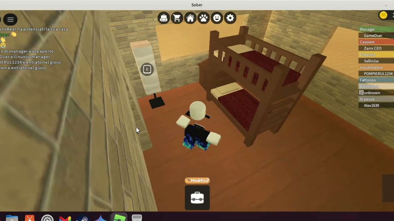 Work at a pizza place video rilassante #roblox #workatapizzaplace #axiquest