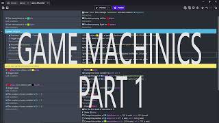 Creating a simple game for beginners using gdevelop PART 5 Game Machinics 1 #beginners