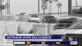 Outrage after accused drunk driver in fatal Las Vegas crash only faces DUI charge