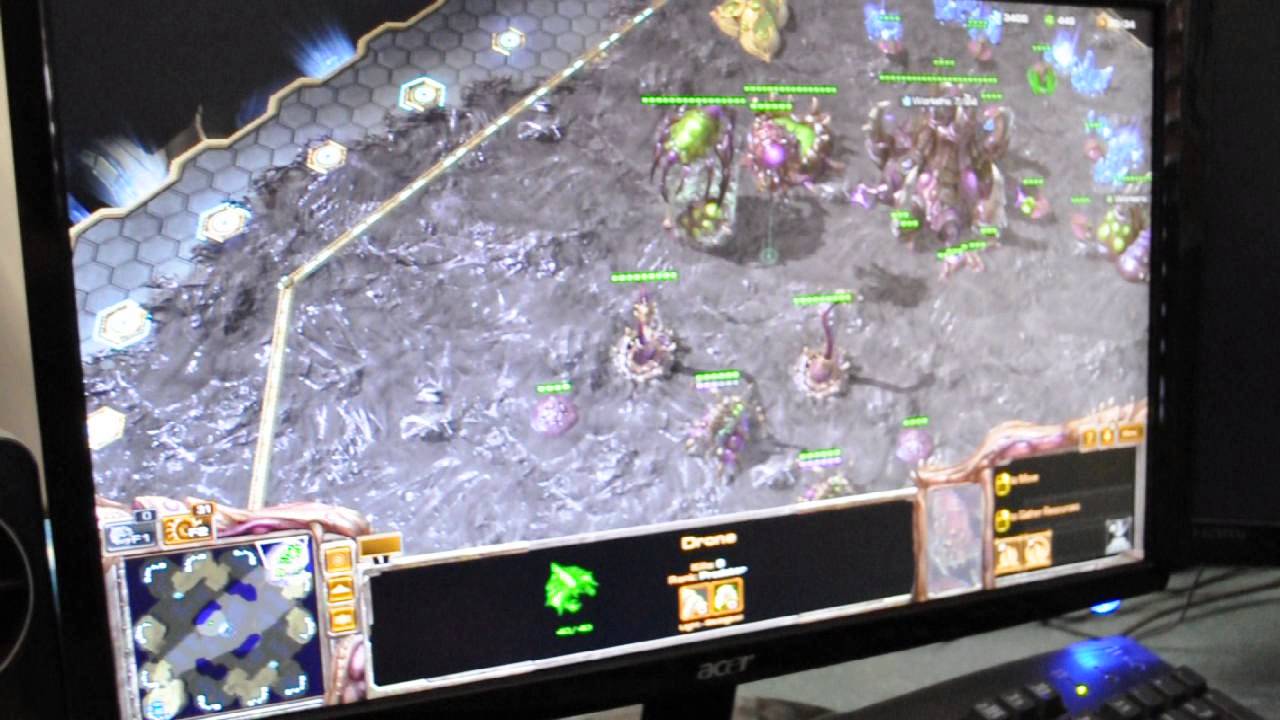 StarCraft play with the gStick mouse demo by Gavin-01 - YouTube