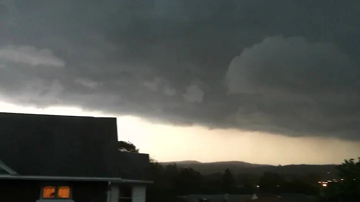 Crazy clouds over hard hittin