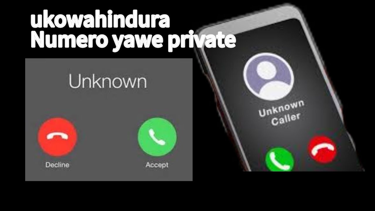 Uko wahindura nimero yawe private