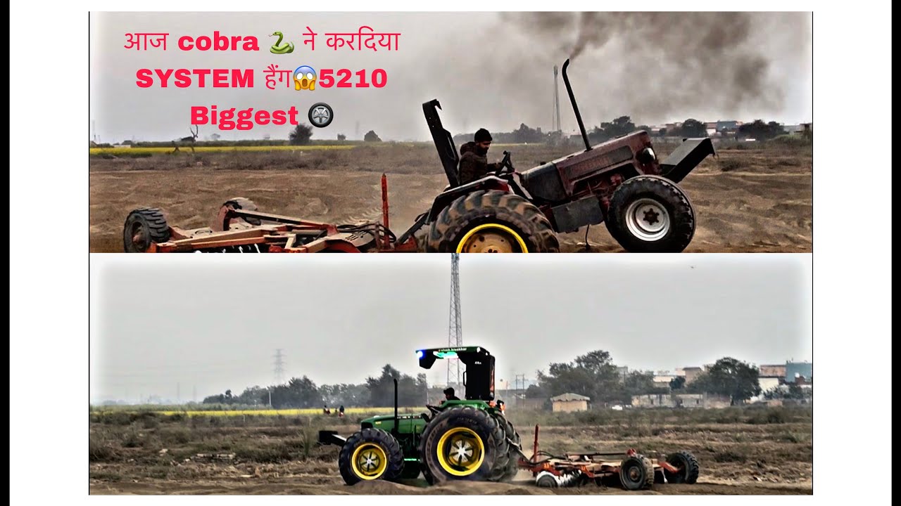 Aaj 🐍 cobra ने करदिया harrow मैं system hang 🦁🚀5210 4*4 india no.1 biggest 🛞 😱