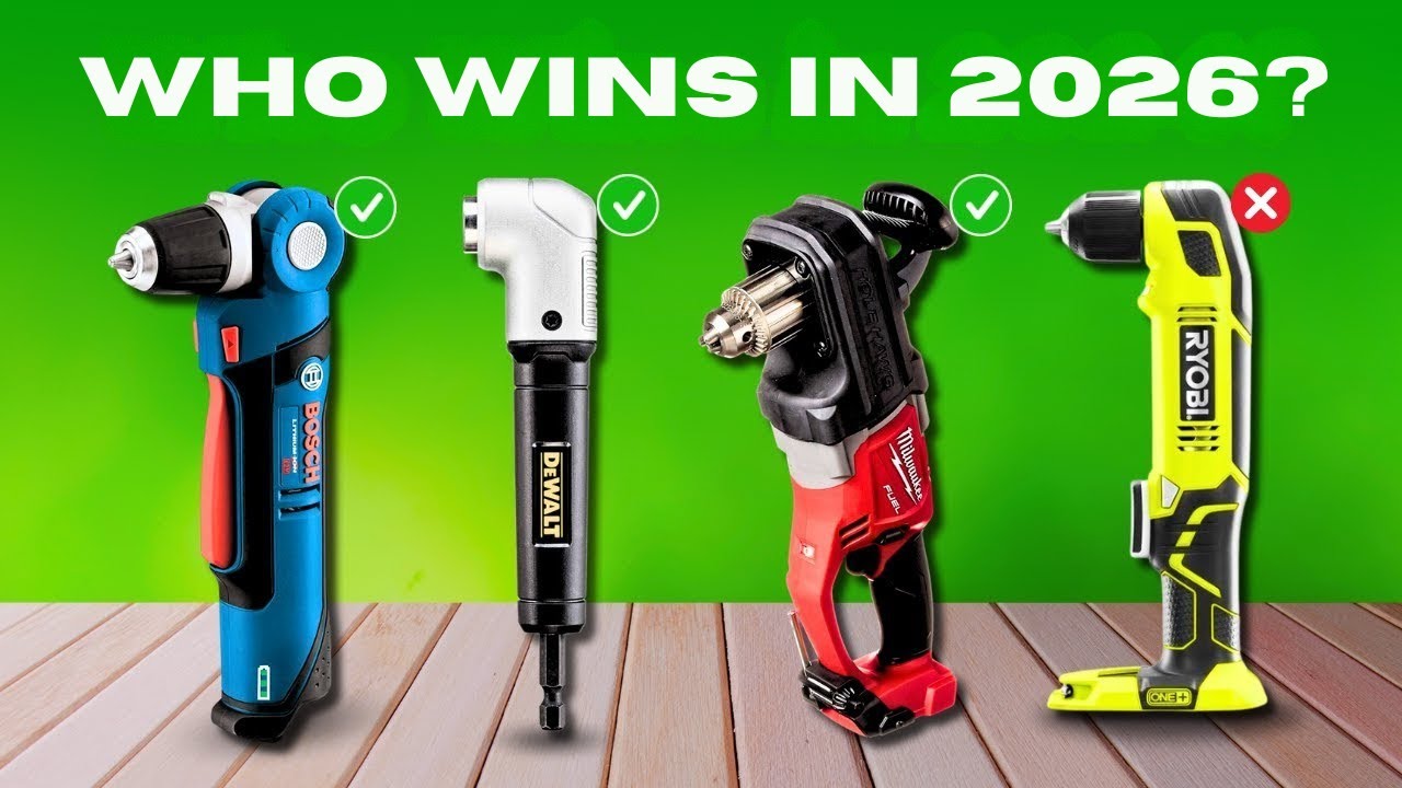Best Cordless Right Angle Drills In 2026 | Take Your Drilling to the Next Level!