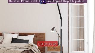 Oatsbasf Phonetablet Floor Stand Angle Height Adjustable Tab... Best Buy 2026 Great Quality