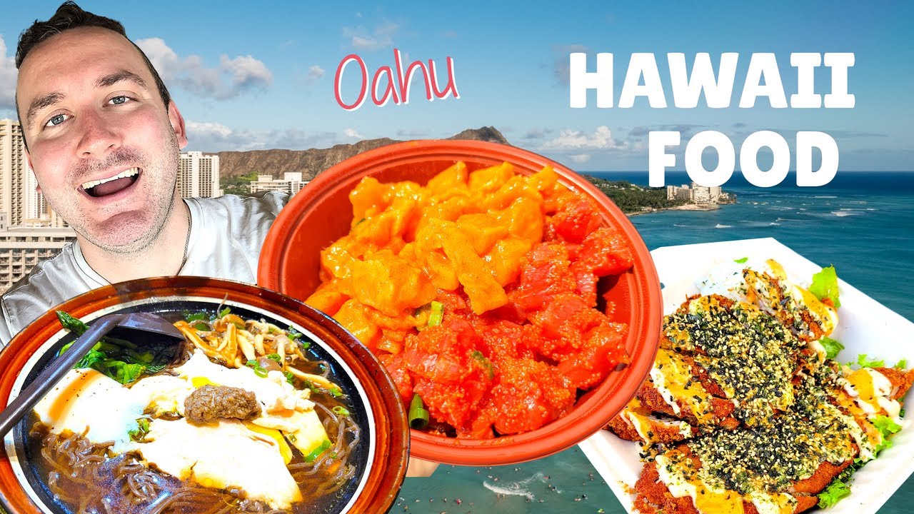 Ultimate HAWAII Food Tour SPICY AHI KATSU + Legendary Poke! YouTube