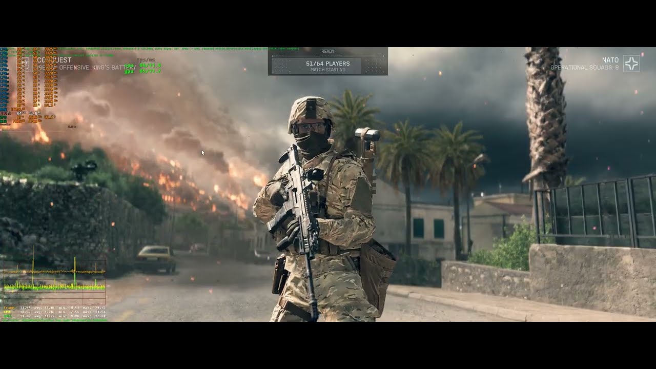 Battlefield 6 Beta | Conquest | Iberian offensive | Legion Slim 5 | i7-13700H + RTX 4070