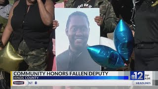 Community honors Hinds County deputy killed in shooting