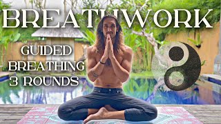 Guided Breathing Exercise SLOW PACE I 3 Rounds I 30 Breaths (beginner)