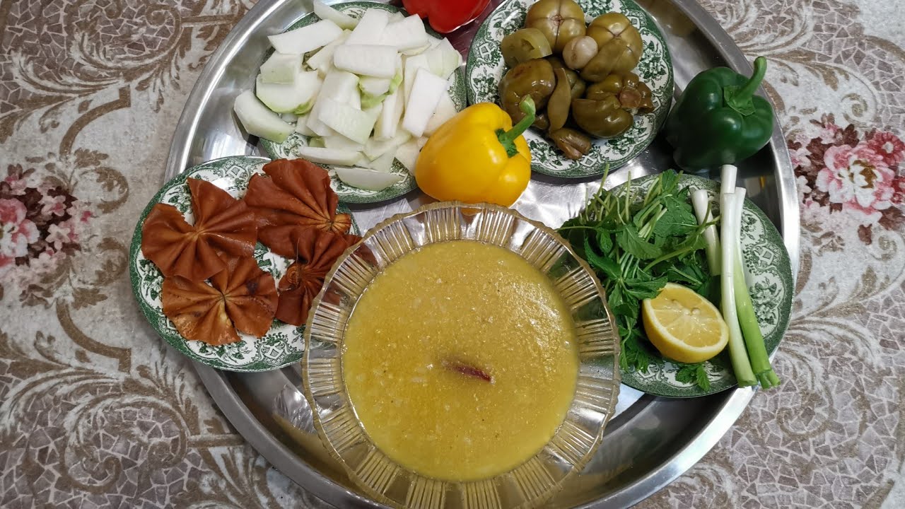 طبخة اليوم شوربة عدس مع رز احلا دوا (للرشح) 🌼🌹💚