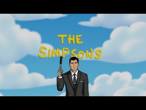 Archer Reference in The Simpsons