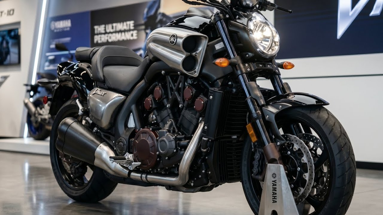 New 2027 Yamaha VMAX V4 SHOCKS the Motorcycle World – The King of