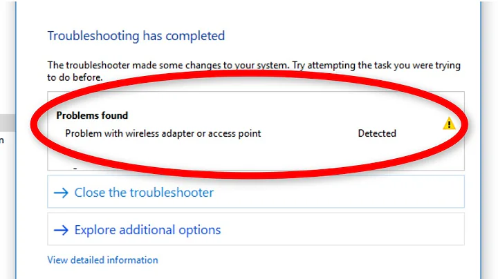 How To Fix Problem With Wireless Adapter or access Point Error - Windows 10 / 8 / 7