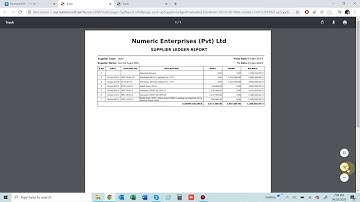 NumericSoft - How to create advanced debit note of supplier - Numeric EZ Video 015 Part 2
