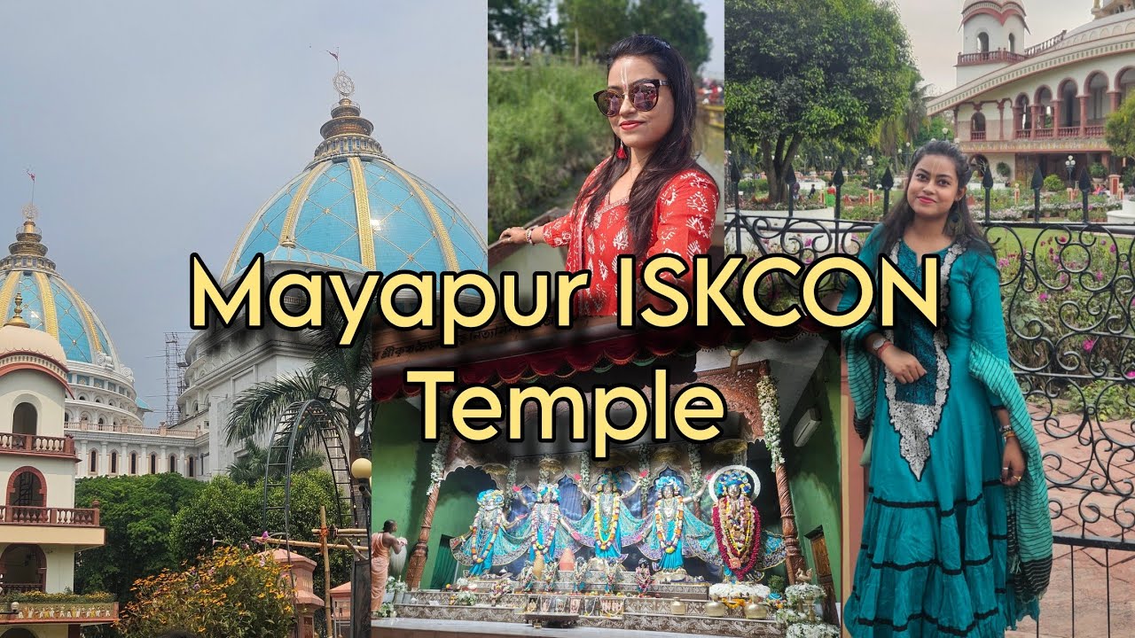 ISKCON temple 🛕Mayapur, Nadia | Kolkata to ISKCON Temple | Full detailed vlog |