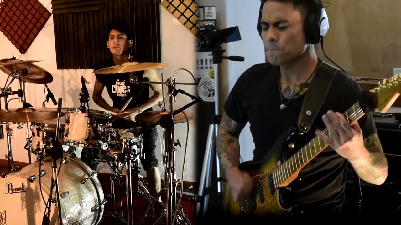 Fabbat & Kato: Psycho (Muse) Drum & Guitar Cover