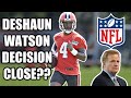 Could a Settlement between Deshaun Watson and The NFL be Close?