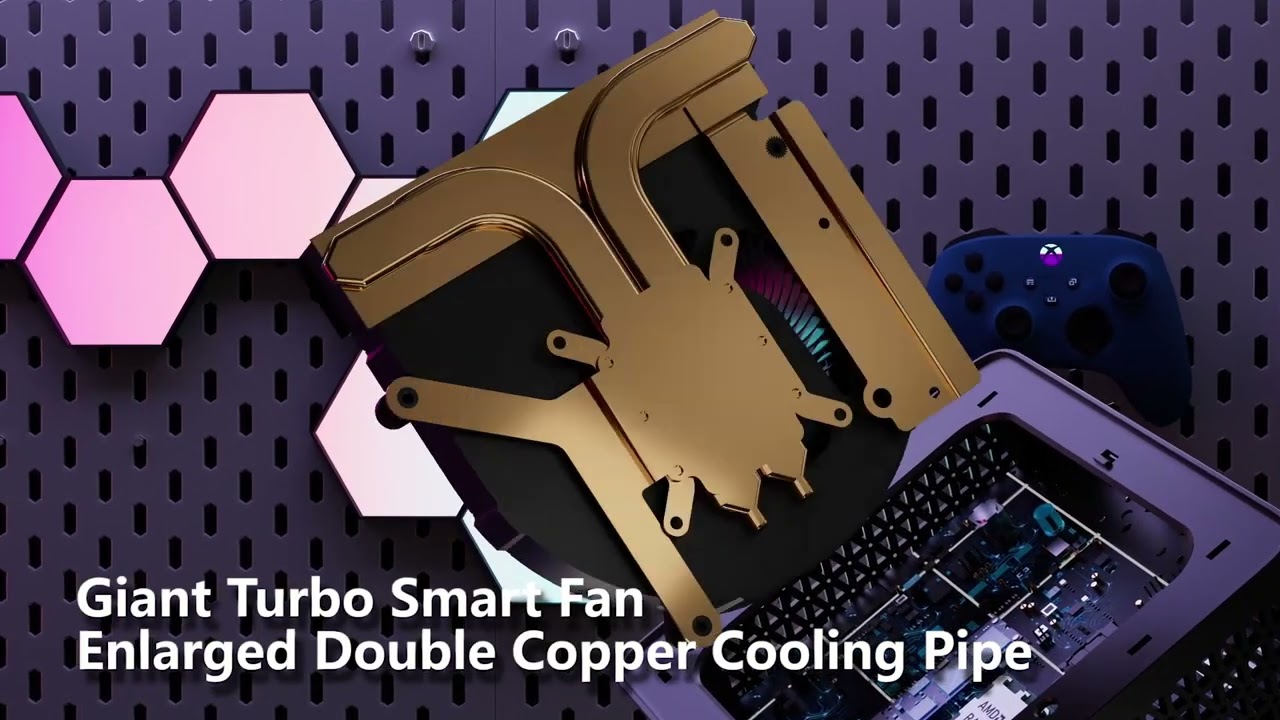 ミニPC BMAX B5 A PRO Ryzen7 5825U 16GB 512GB BMAX B5 A Pro Mini PC, AMD Ryzen 7 5825U 8 Core Max 4,5GHz, 16GB