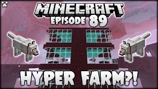 Nether HYPER Farm Begins! | Minecraft Survival Ep.89 Net Worth