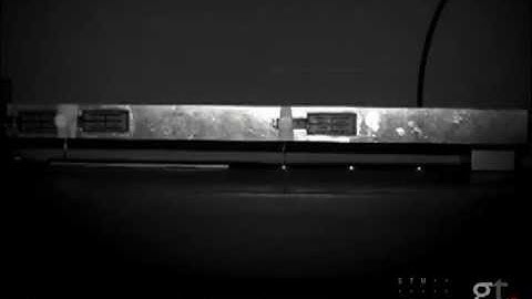 Resonant modes of a vibrating smart beam: comparing high-speed footage to ANSYS and real-time video