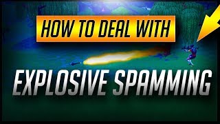 How to Deal With Explosive Spam! - Fortnite Battle Royale!
