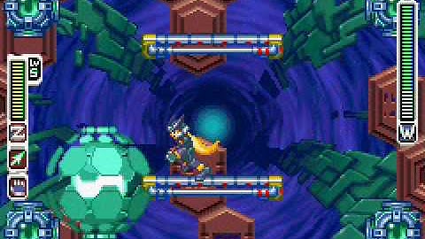 Rockman Zero 4 Boss Protection Program Hard Mode No Damage Rank S