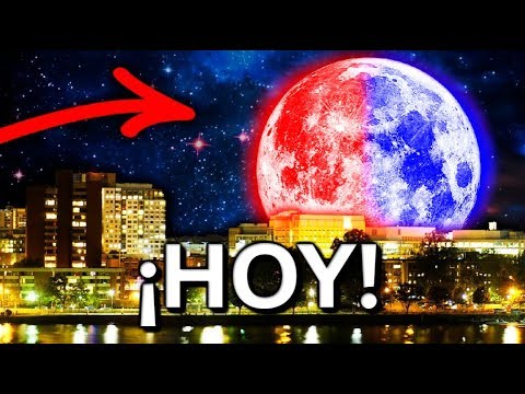 Vídeo: ¡Buscar! ¡El Eclipse De Luna De Sangre Súper Azul Viene Esta Noche