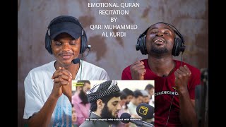 NonMuslims Reacting To Emotional Quran recitation by Qari Muhammad Al Kurdi (GOD IS GREAT)