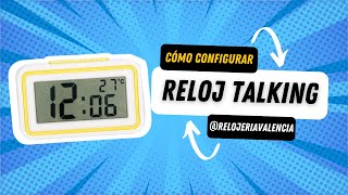 Cómo configurar reloj de mesa digital hablador / talking | @RelojeriaValenciaPeru te enseña screenshot 1