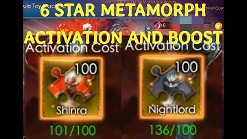 Toy Capsule | Activating 2, 6 star Metamorph & Wings | Boost | - Legacy of Discord - Furious Wings