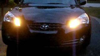 2010 hyundai genesis coupe HIDs fogs