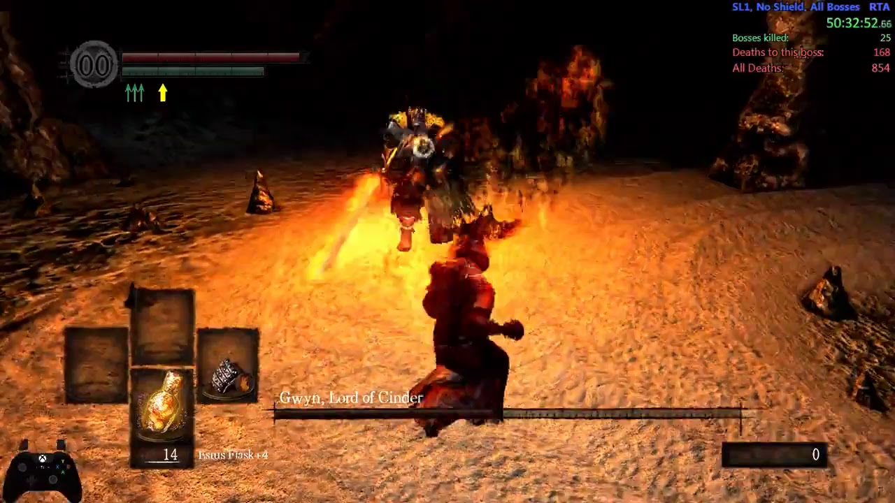 Dark Souls - Level 1 Caestus Run, No Shield - P20